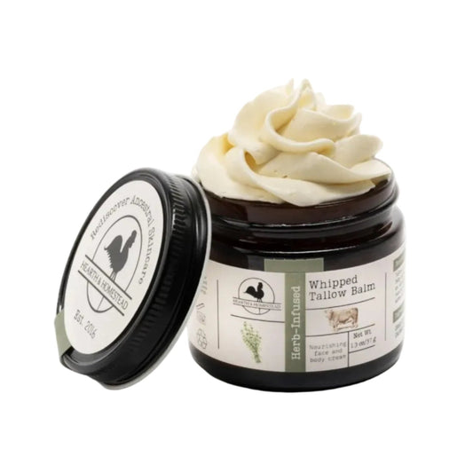 Crema Natural de Sebo Batido con Hierbas