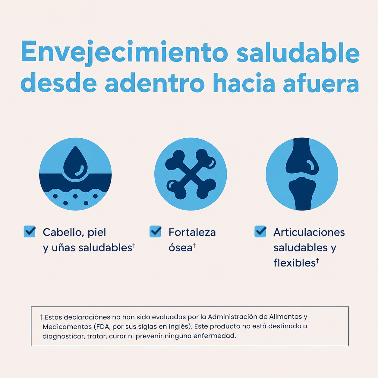Colágeno Hidrolizado en Polvo Tipo 1 & 3 – Piel, Pelo, Uñas y Articulaciones | 25 Porciones