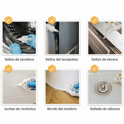 Gel removedor de moho domestico