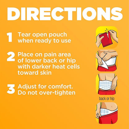 Almohadillas Térmicas Adhesivas de Calor – Confort Muscular Diario