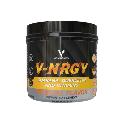 VitalHealth V-Nrgy Energizante en Polvo Sabor Tropical
