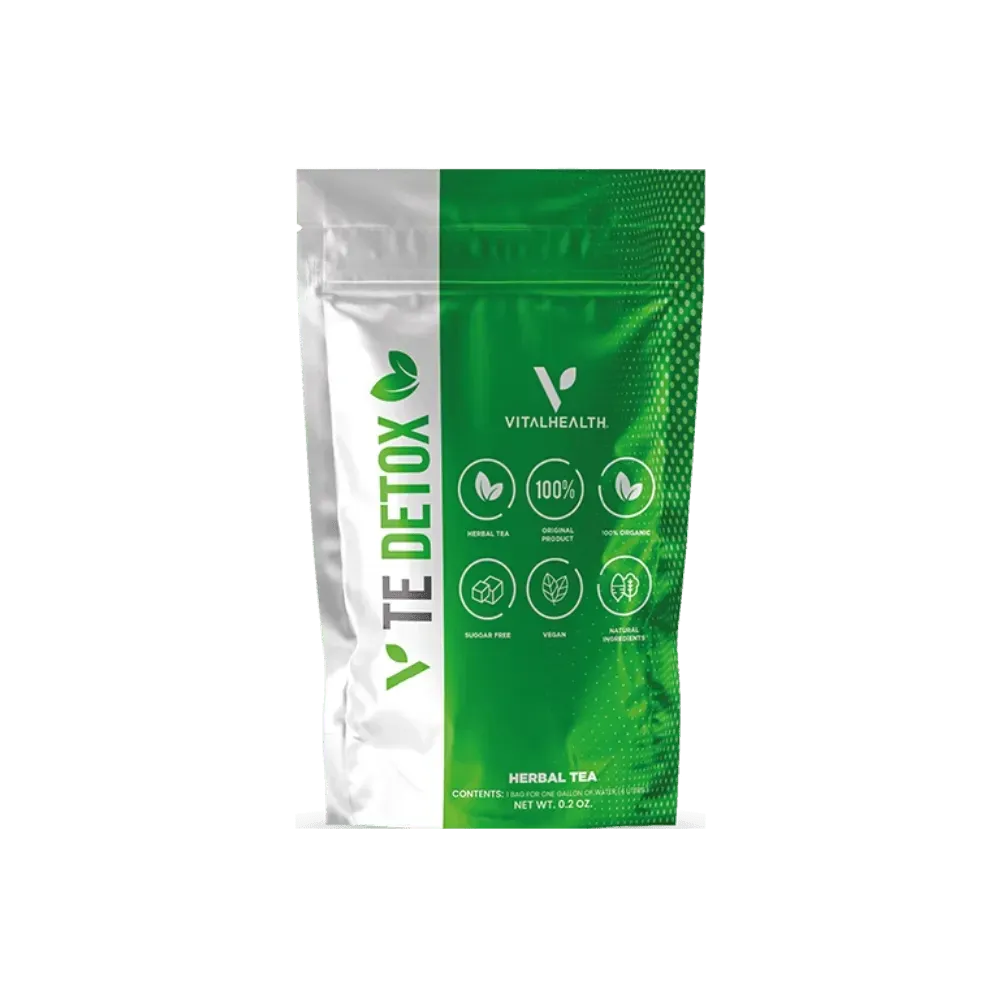 VitalHealth V-Te Detox | Té Herbal para Digestión y Detox