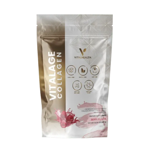 VitalHealth Vitalage Colágeno en Polvo Sabor Berry